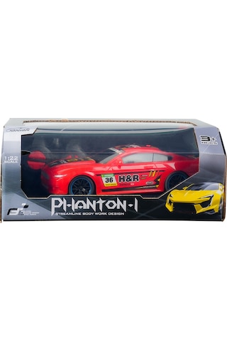 1:22 Phantom Dört Yönlü Hareket Eden Kumandalı Yarış Arabası Kırm Çok Renkli