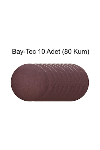 Bay-tec Cırt Zımpara 80 Kum 115 Mm 10 Adet 37631218