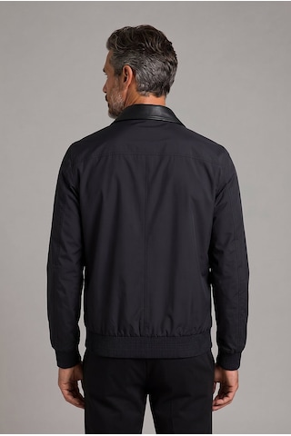 Bisse Siyah Regular Fit Mont Yaka Gömlek Polyamid Elastan Mnt25y25001 D99