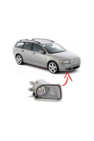 Volvo V50 Sağ Sis Farı 2005 2006 2007 Sıfır Yedek Parça