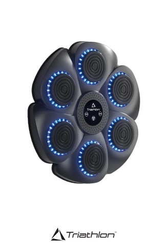 Triathlon T-225 Refleks Geliştirici Akıllı Boks Eğitim Makinesi / Bluetooth / Rgb / Müzikli