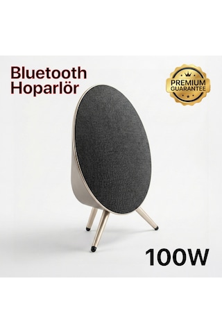 Kablosuz Hoparlör Rgb 100w Taşınabilir Speaker Uf2 - Siyah