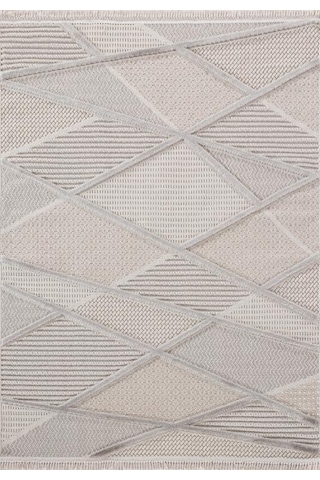 Vivaldi Soho 1087 Gri İskandinav Serisi Salon Oturma Yatak Odası Halısı Gri