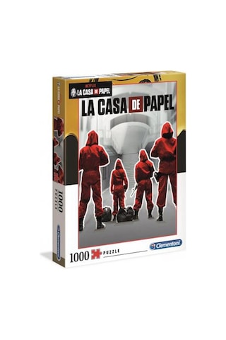 Netflix-La Casa De Papel 1000 Parça Puzzle 39532 (Clementoni)