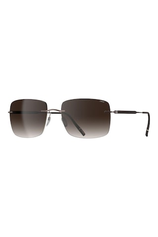 Silhouette 8752 75 6040 Unisex Güneş Gözlüğü Kahverengi