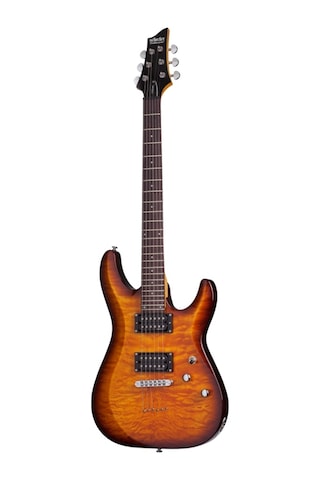 Schecter C-6 Plus Elektro Gitar (Vintage Sunburst)