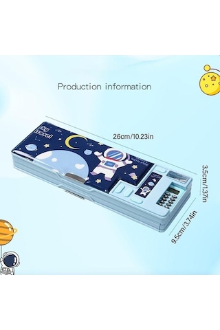 Maoyaya Hesap Makinesi Kalemlik, Kalemtıraş, Kırtasiye Kutusu, Öğrenci Hediyesi 05 Diğer