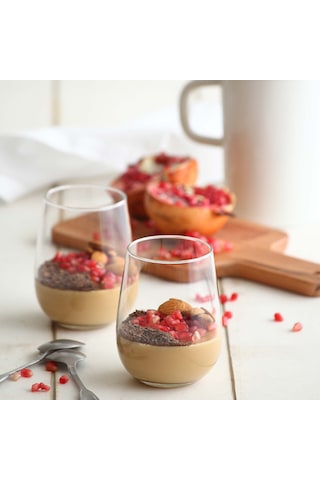 LAV Gaia Cam Beyaz Şarap Kadehi 6'lı 360 ml (Meşrubat/Şarap Bardağı )