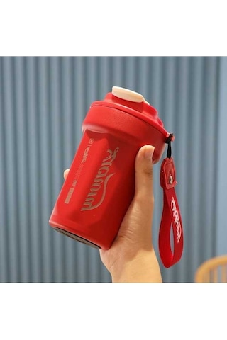 Pazly İyi Görünümlü Kahve Fincanı Ve Su Bardağı, Kırmızı Renk kırmızı