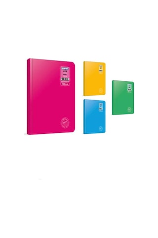 Gıpta Thebook Neon Sert Kapak Defter Ciltli 20x28 200 Yaprak Kareli