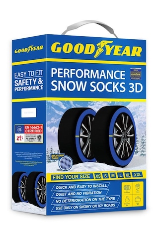 Goodyear Kar Çorabı X Small A+ Kalite Yüksek Performans