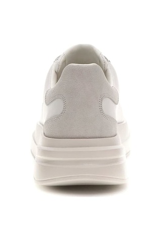 Guess Erkek Elban Deri Kalın Tabanlı Sneaker - Beyaz 4182900