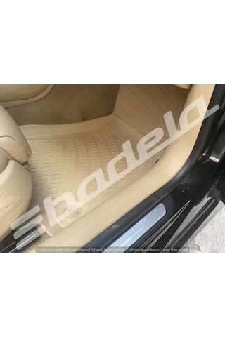 2016 2017 Audi A7 Havuzlu Paspas Thermaform Tam Koruma