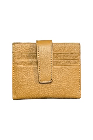 Monte Lui Mnt206 Deri Cüzdan Kartlık Hardal