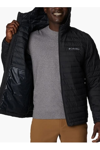 Columbia Wo6284 Silver Falls Hooded Synthetic Insulated Jacket 2034501 010 Siyah