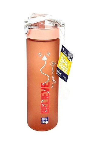 Gıpta Turuncu Belıeve Tritan Matara 600Ml