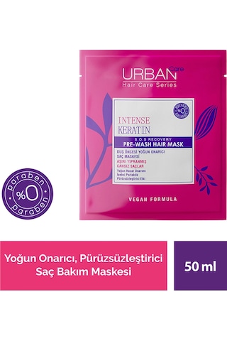 Urban Care Intense Keratin Saç Bakım Maskesi 3 x 50 ML