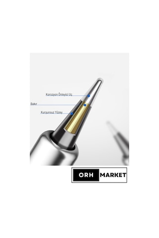 80W Dijital LCD Sıcaklık Ayarlı Lehim Havya – Seramik Rezistörlü, Yüksek Performanslı Kalem Tipi