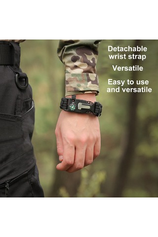 Ximistore9 Amazfit T-rex 2 İçin Dış Mekan İçin Ayarlanabilir Askeri Stili B魔贴 Saat Kordonu Gece Mavisi