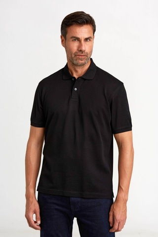 Bisse Erkek V Yaka T-shirt Sıyah Tsnos24y24102 D99 Siyah