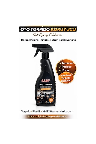Sarp Torpido Bakım Sütü Oto Torpido Temizleyici Araba Parlatıcı Koruyucu Sprey 500ml