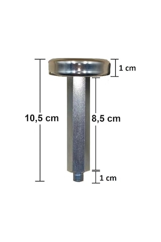 Vikars Avrupa Tip Dolum Başlığı 10,5 Cm