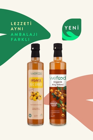 Wefood Organik Alıç Sirkesi 500 ml