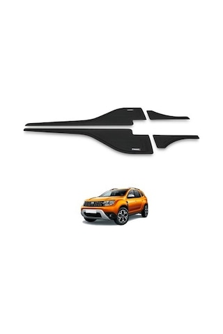 Dacia Duster Yarasa Yan Kapı Kaplama 4 Parça 2018+