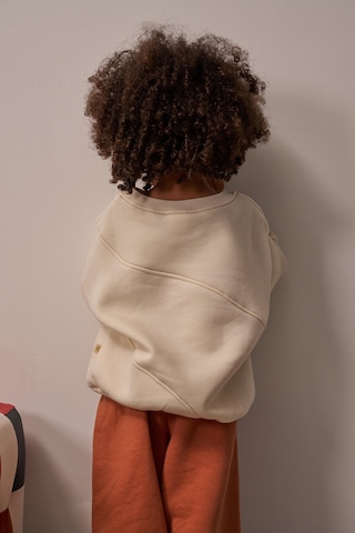Honey Dikiş Detaylı Sweatshirt Krem