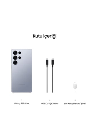 Samsung Galaxy S25 Ultra 12 GB 256 GB Titanyum Mavi (Teşhir)