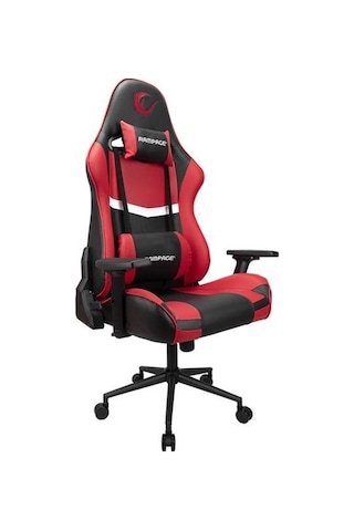 Rampage Kl-r56 3d Kol,tam Dökme Süngerli Siyah/kırmızı Oyuncu Koltuğu