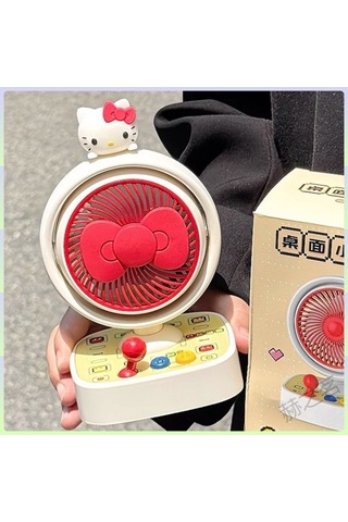 Hellokitty Masaüstü Şarj Fani-beyaz