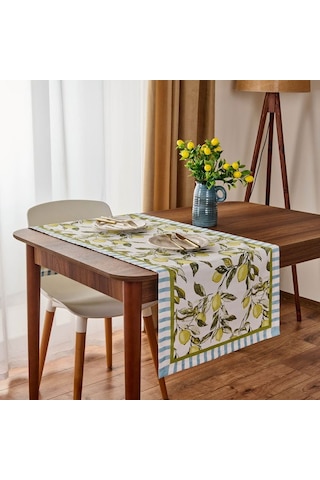 Evidea Soft Lime Cello Elvid Runner - Renkli - 50x130 Cm Renkli