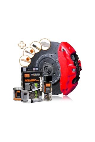 Foliatec Fren Kaliperi Boya Seti 4 Komponet Neon Kırmızı