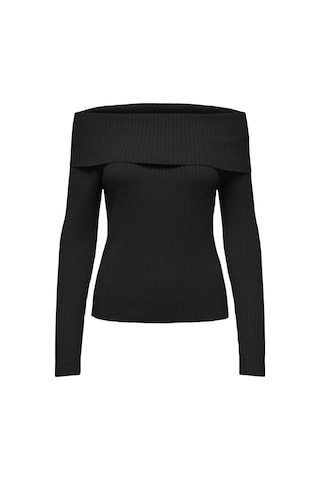 Only Onlkatia Life Ls Off Shoulder Kadın Kazak 15311830 Siyah