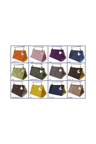 Akat Cosy Pretty Muhabbet Kuşu Uyku Hamağı Mavi