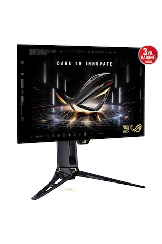 Asus Rog Swift Oled Pg27aqwp-g Edıtıon 20. Yıl 26.5 İnç 720 Hd 540hz 2k Qhd Dual-mode 0.02ms Adaptive Sync Tandem Woled Pivot Gaming Monitör