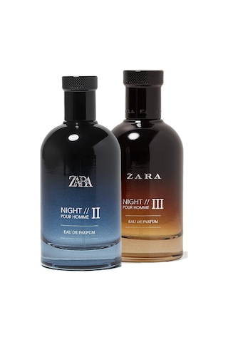 Zara Night II Pour Homme + Night III Pour Homme Erkek Parfüm EDP 100 ML