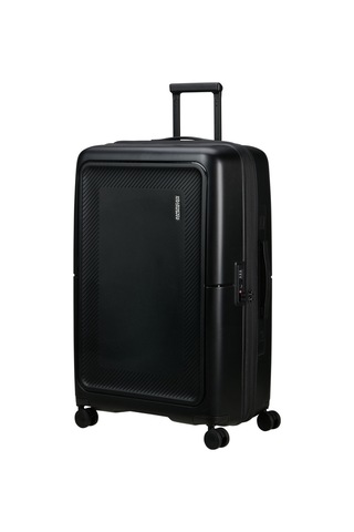 American Tourister Siyah Unisex Çekçekli Sert Valiz Dashpop-spınner 77/28 Exp Tsa