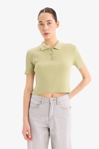 DeFacto Slim Fit Dar Kesim Polo Yaka Kısa Kollu Triko Tişört N9752AZ24SPGN744