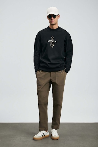 Lufian Simba Siyah Erkek Sweatshirt 112030175 Siyah