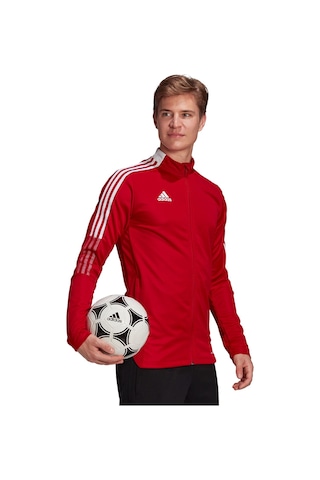 Adidas Tiro21 Tk Jkt Erkek Futbol Ceketi Gm7308 Kırmızı