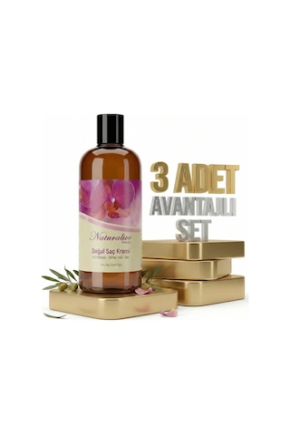 Naturalive Doğal Saç Kremi 3x500 Ml
