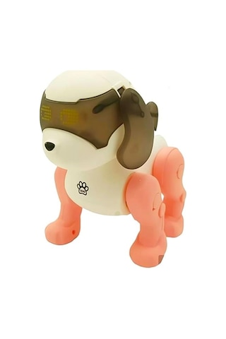 Işıklı Sesli Dans Eden Köpek Pembe Ctoy-111-2