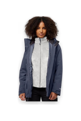 Jack Wolfskin A60333-1388 Rotwand 3ın1 W Kadın Oudoor Mont renkli