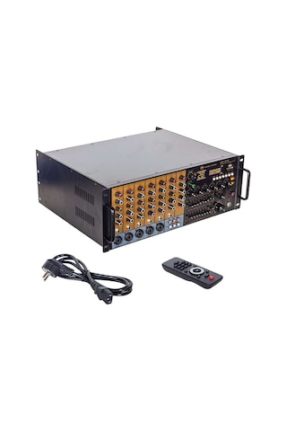 Magicvoice MV-1216 USB BT UK RMS300W Max 2400W Küp Mixer Anfi