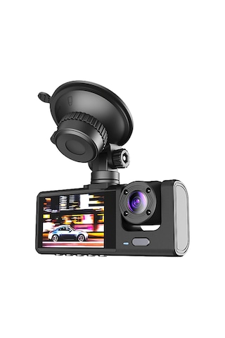 Acton Onroad Car Camera 3 Kameralı, 720p Çözünürlüklü, 140 Görüş Açısı