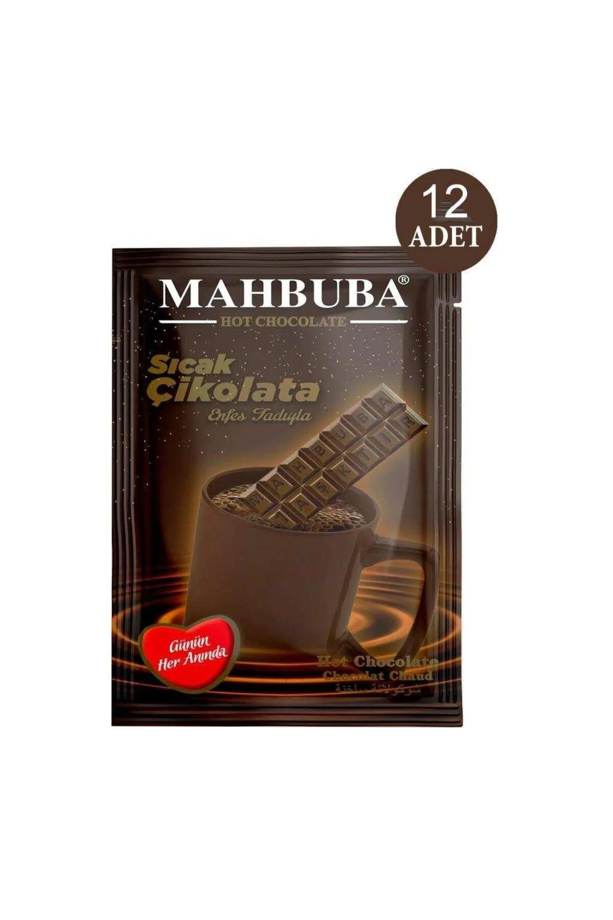 Mahbuba Sıcak Çikolata 2'li Avantaj Paket 12 X 20 G Diğer