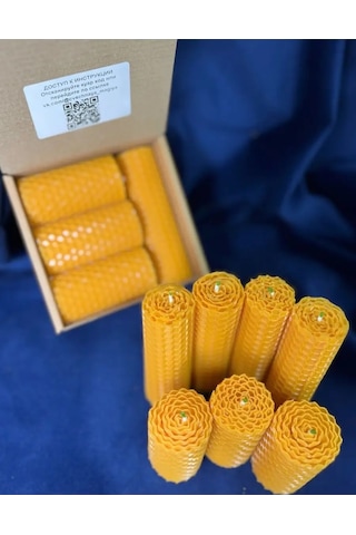 Svecnaa Magia Dileklerinizi Gerçekleştirmek İçin 7 Turuncu Mum Seti. 151656912 Turuncu