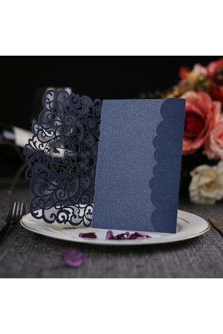 Novahub 20 Adet Davetiye Kartı Seti, Davetiye Tutucuları & İç Sayfa Parti Malzemeleri İçin